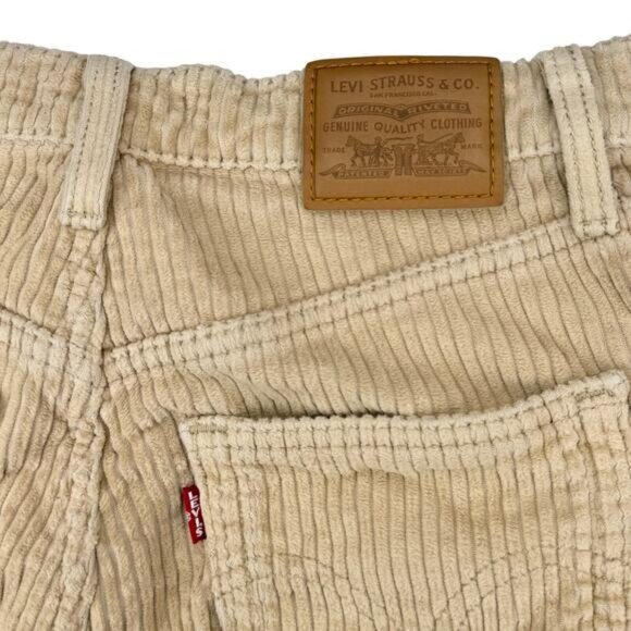 Levi's Ribcage Straight Ankle Cord Granola Size 28 - Picture 8 of 8